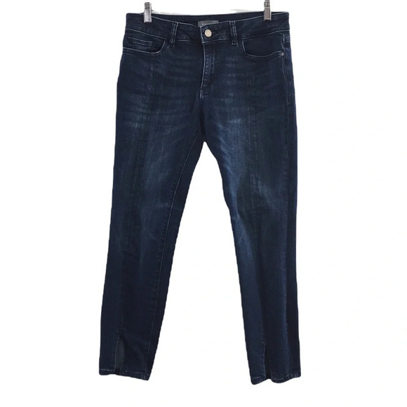 DL1961 Florence Cropped Mid Rise‎ Instaculpt Skinny Jeans Womens 27 Aldridge - Picture 1 of 13